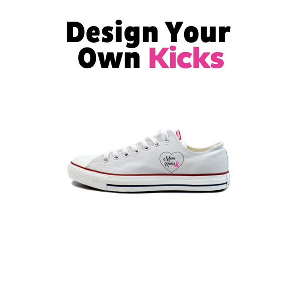 Custom Lowtop Chucks - White